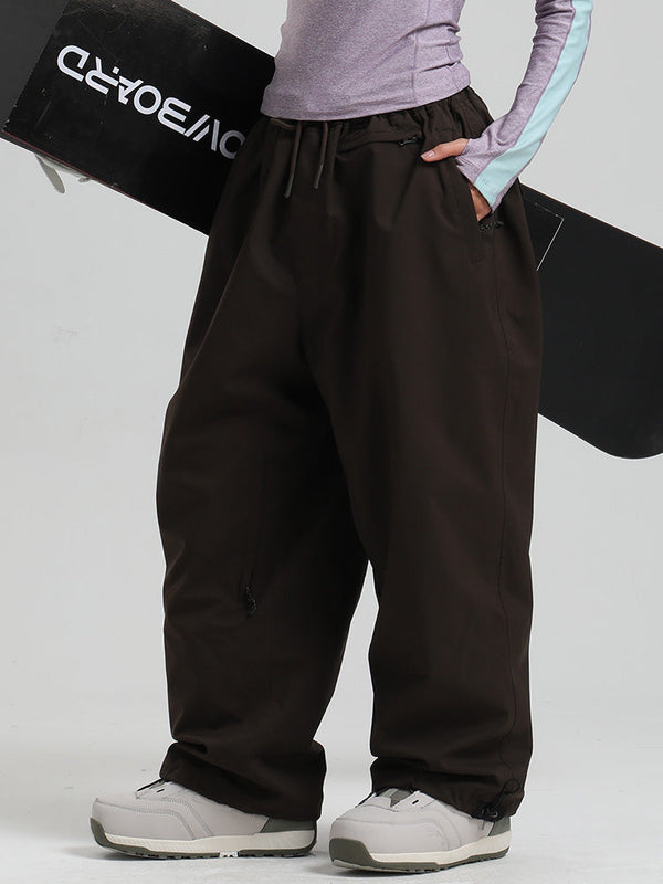Women's Gsou Snow Mountain Freestyle SnowFlex Street Hybrid Cargo Snow Pants