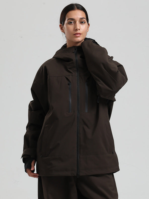 Women's Gsou Snow Durable Mountain Pro Insulated Wind Armor Snow Jacket