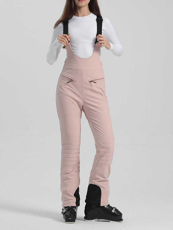 Gsou Snow Elegante Stretch-Skihose mit ausgestelltem Bein für Damen
