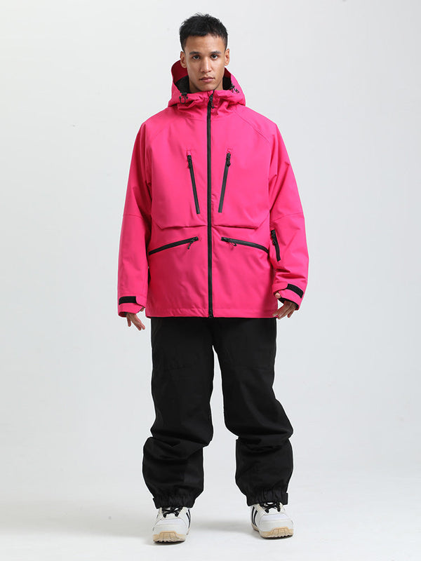 Gsou Herren-Schneeanzug, robust, Bergprofi, Allzweck, Cargo-Schneeanzug