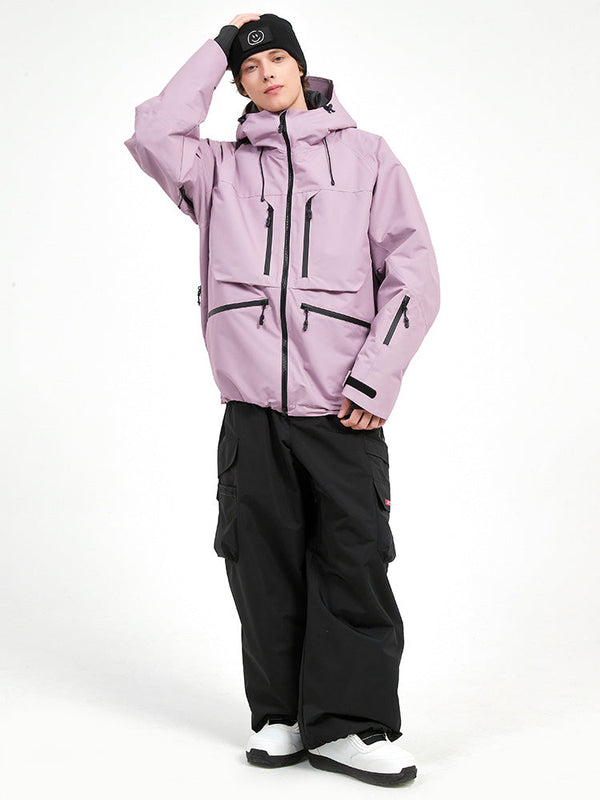 Strapazierfähiger Herren-Schneeanzug von Steeze HypeShred, Baggy Utility Cargo
