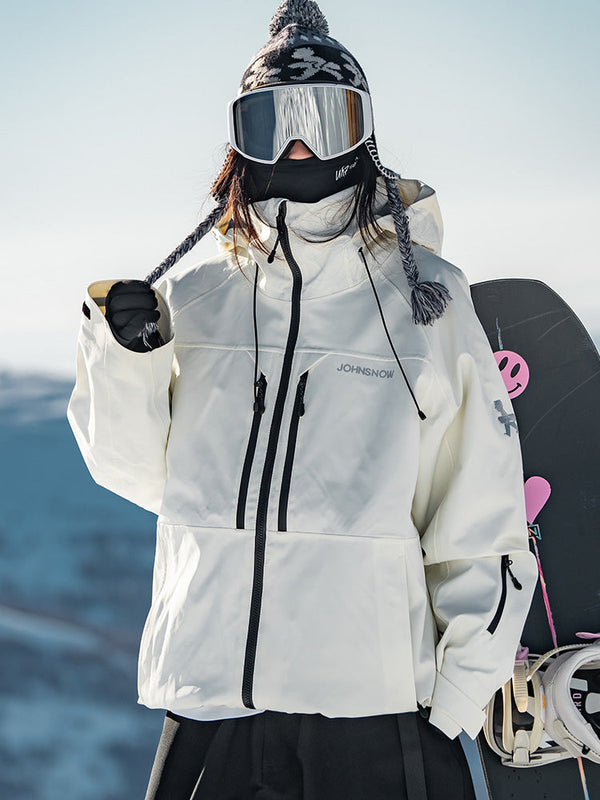 John Snow City Trek Damen-Snowjacke mit Isolierung für Freestyle-Skifahren