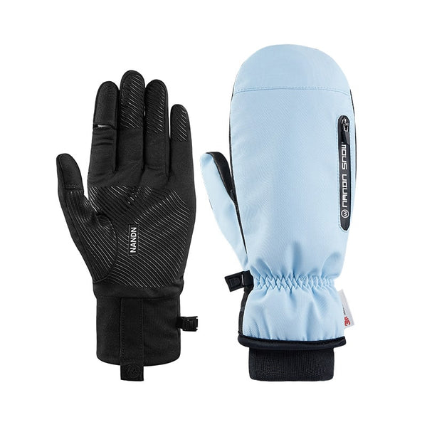 Nandn Winter Mountain Shred Allwetter-Schneehandschuhe für Damen