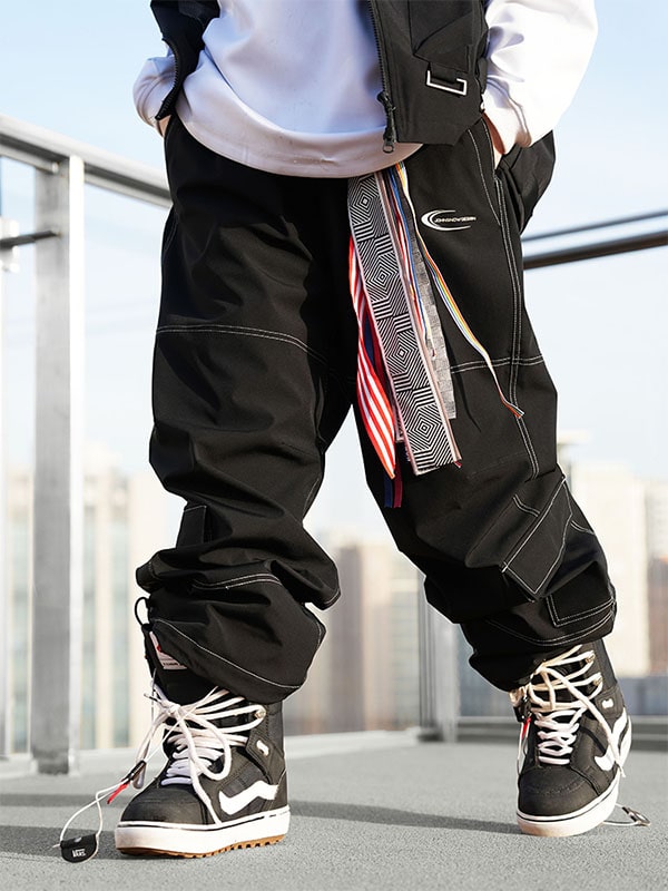 John Snow Herren-Skihose im urbanen Streetstyle-Look, lässig geschnitten
