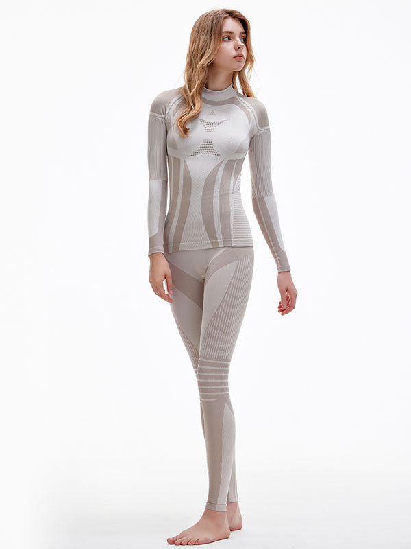 Nandn Winter Sports Warm Performance Baselayer Set für Damen
