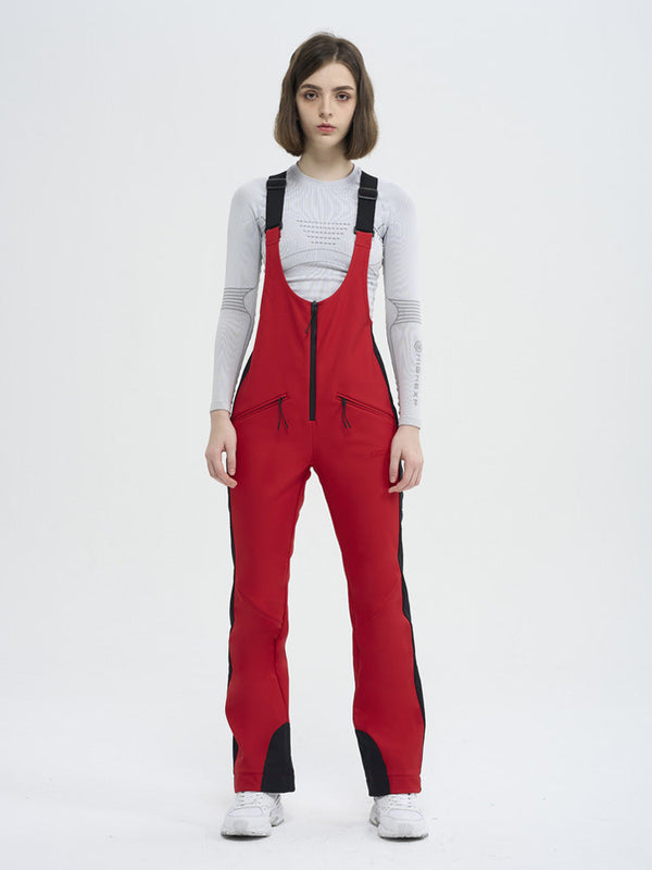 Damen-Ski-Latzhose mit hohem Tragekomfort und flexiblem Design