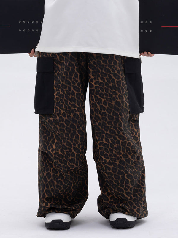 Mountain Chill Freestyle Prime Baggy Leopard Snowboardhose für Herren