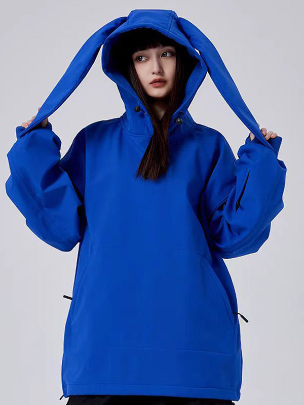 Dook Snow Iconic Rabbit Fleece-Hoodie für Damen