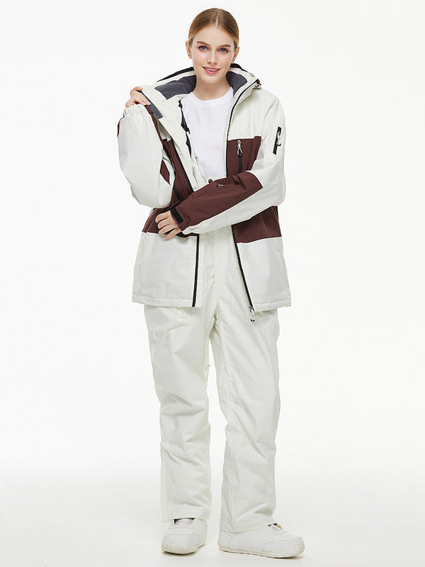 Herren-Thermo-Schneejacke und Latzhose für den Backcountry Mountain Explorer