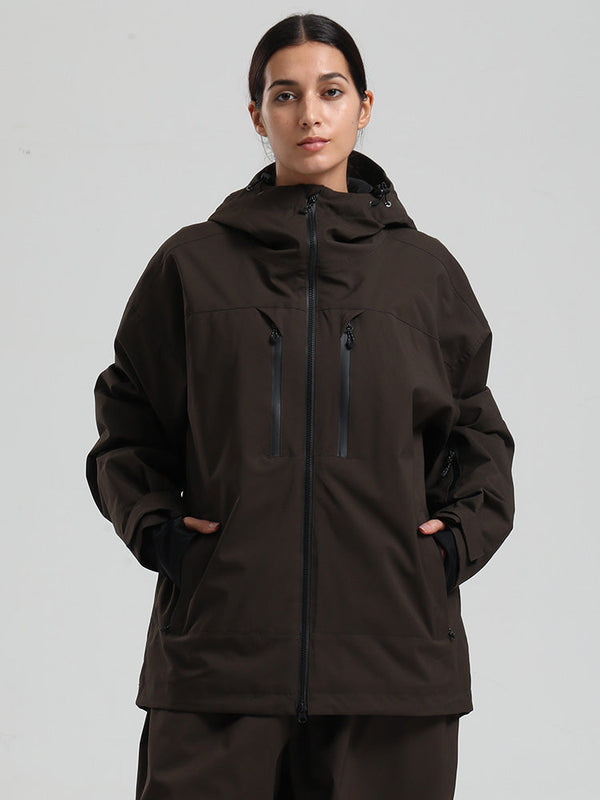 Women's Gsou Snow Durable Mountain Pro Insulated Wind Armor Snow Jacket