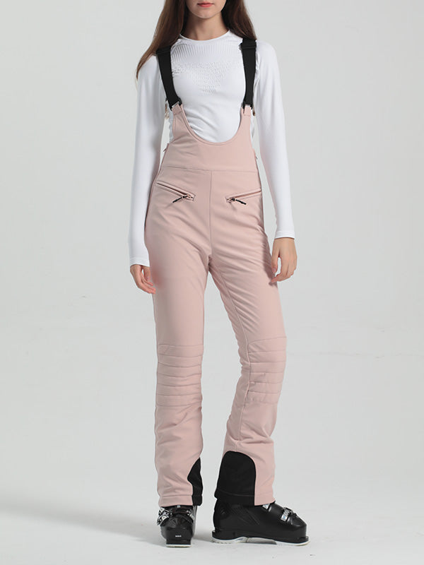Gsou Snow Elegante Stretch-Skihose mit ausgestelltem Bein für Damen