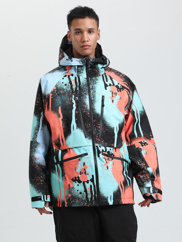 Gsou Snow Herren Langlebige Berg- und Allzweck-Berg- und Schneejacke