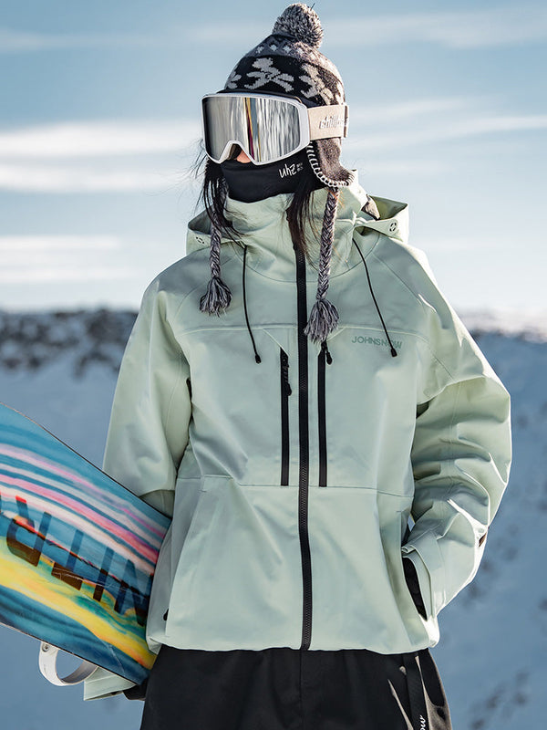 John Snow City Trek Damen-Snowjacke mit Isolierung für Freestyle-Skifahren