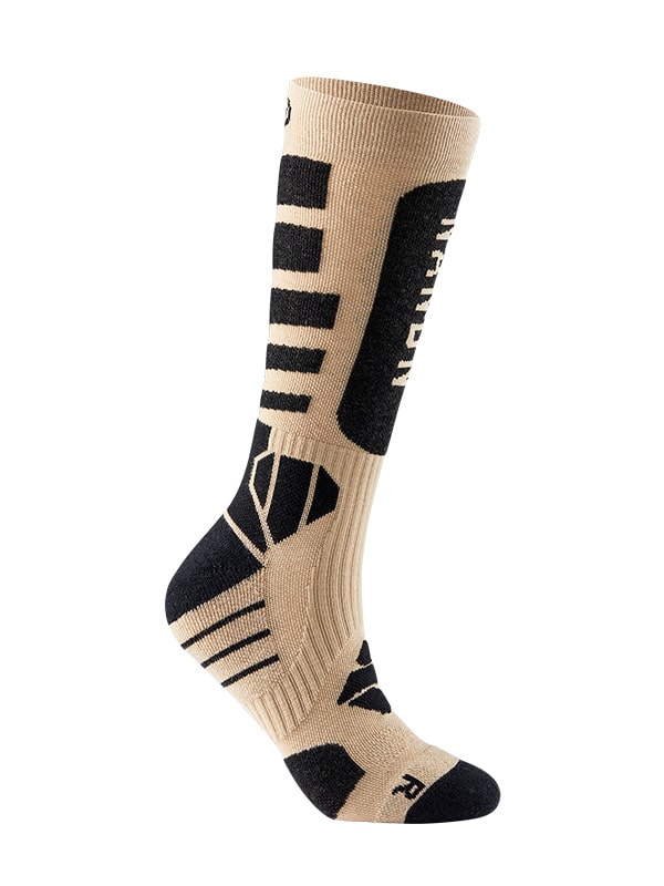 Nandn MountainTrail Warme Thermosocken aus Wolle, Unisex, lang, Ski- und Snowboardsocken