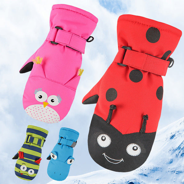 Tierfreundliche ChillyPaws Thermo-Schneehandschuhe für Kinder