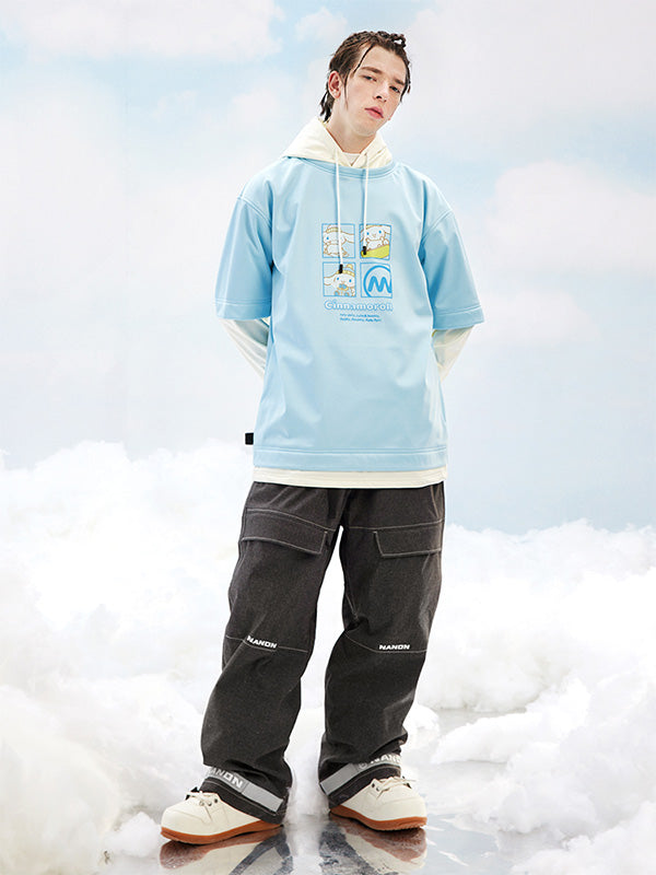 Damen-Snowboard-Hoodie von Nandn x Hello Kitty