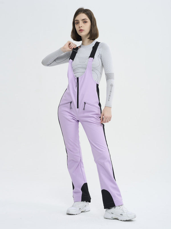 Damen-Ski-Latzhose mit hohem Tragekomfort und flexiblem Design
