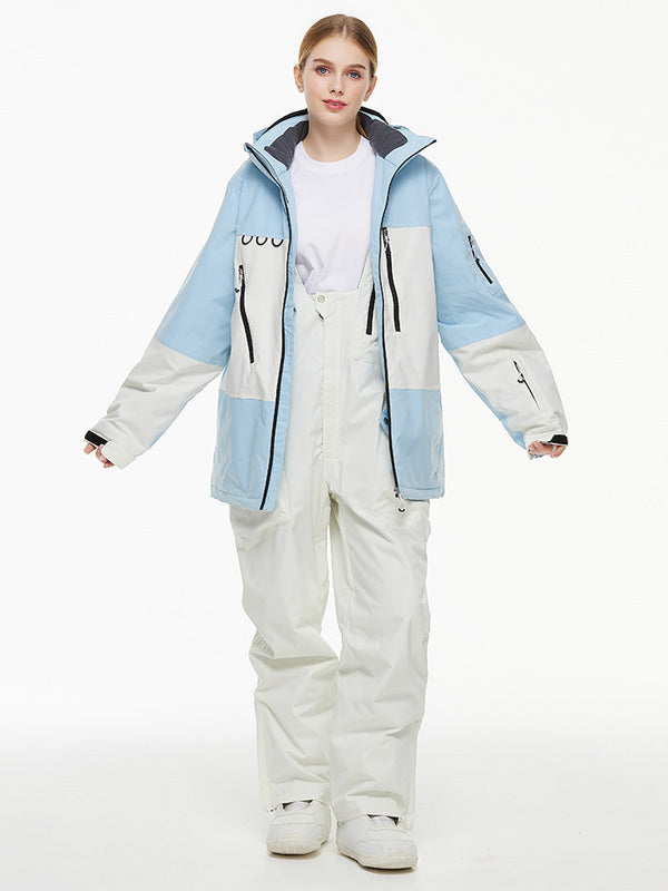 Herren-Thermo-Schneejacke und Latzhose für den Backcountry Mountain Explorer