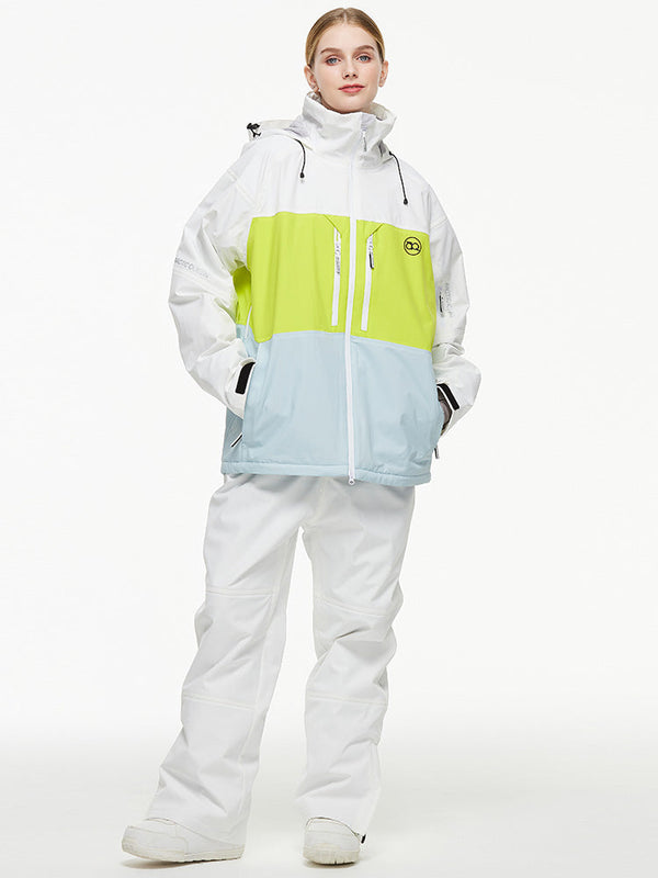 Herren-Backcountry-Bergwindjacke, Thermo-Schneeanzug mit Latzhose