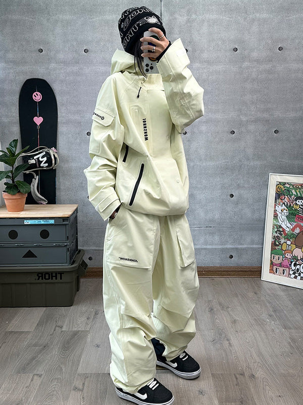 John Snow Damen-Skianzug im Cargo-Stil „Powder Pursuit Street Style“
