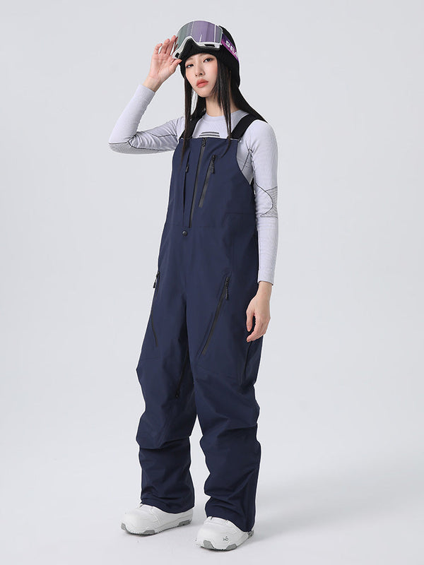 Women's Searipe Durable Mountain Rider All-Terrain Overall Snowboard Pants