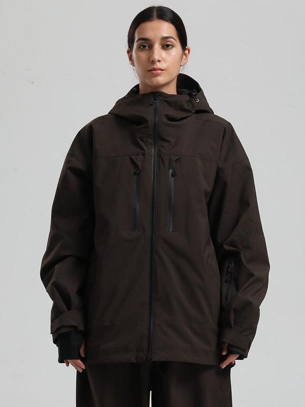 Gsou Snow Durable Mountain Pro Damen-Skijacke mit Isolierung und Windschutz