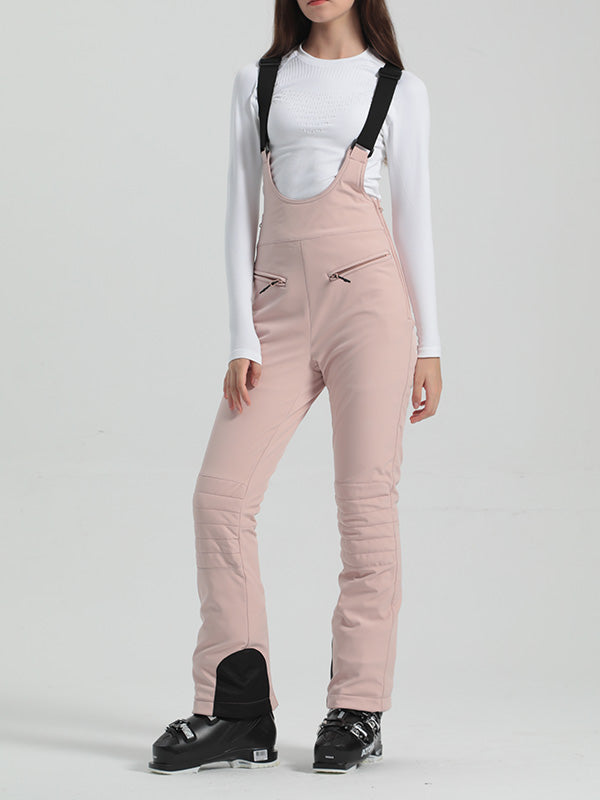 Gsou Snow Elegante Stretch-Skihose mit ausgestelltem Bein für Damen