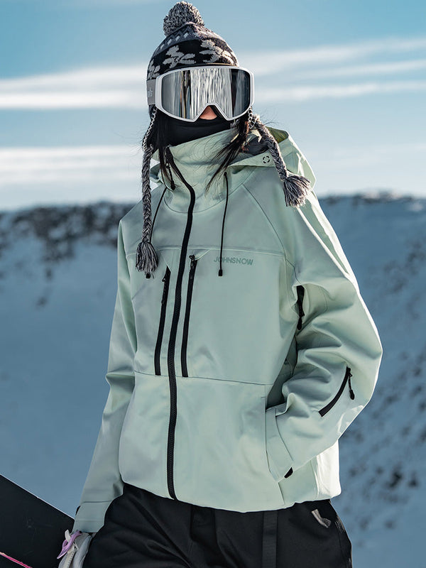 John Snow City Trek Damen-Snowjacke mit Isolierung für Freestyle-Skifahren