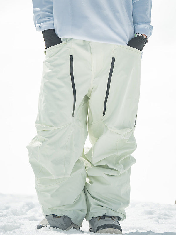John Snow Herren-Skihose, geeignet für Backcountry-Einsätze, Baggy-Cargo-Schneehose
