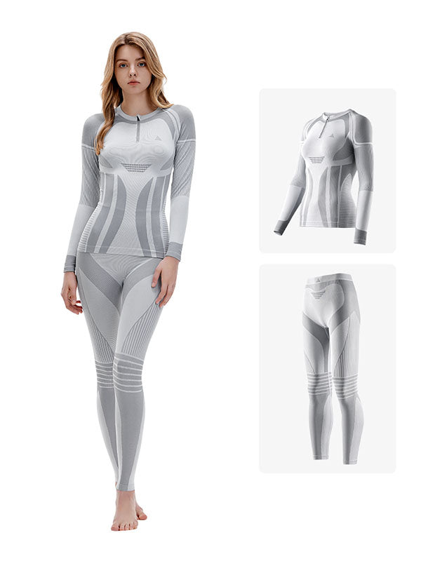 Damen Nandn 3D Support Sport Warm Performance Baselayer Set