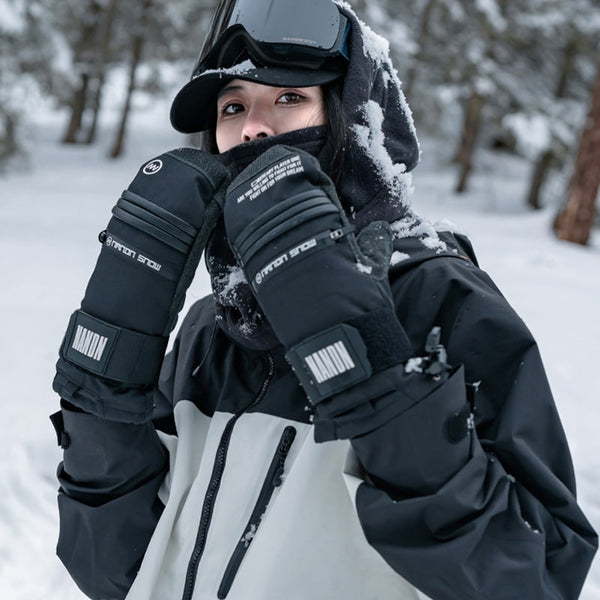Nandn Mountain Beast KEVLAR Allwetter-Snowboardhandschuhe für Herren
