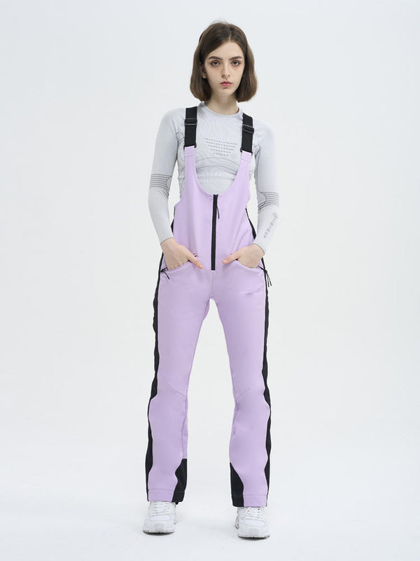 Damen-Ski-Latzhose mit hohem Tragekomfort und flexiblem Design