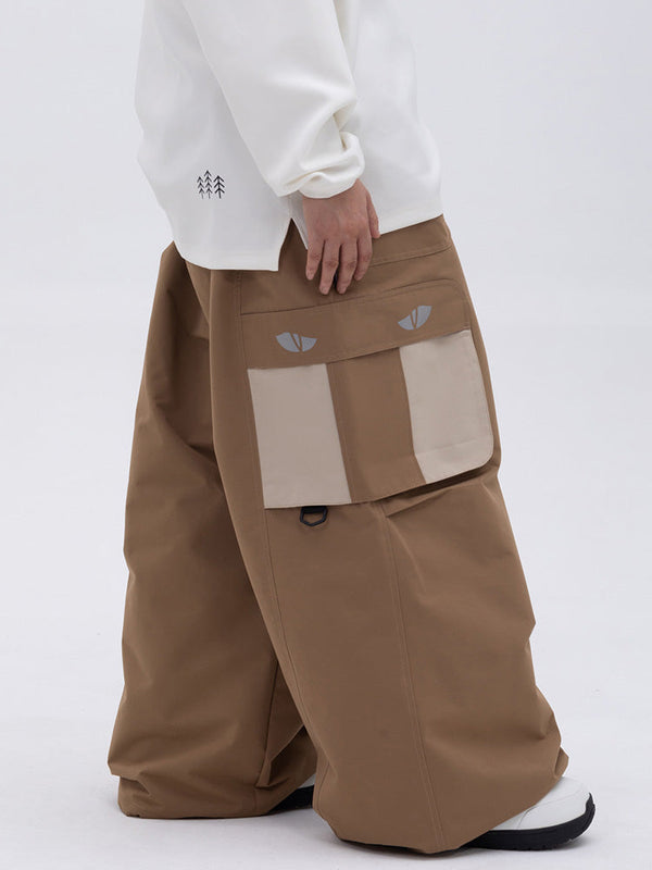 Skyguard Utility Extra Baggy Cargo-Schneehose für Damen