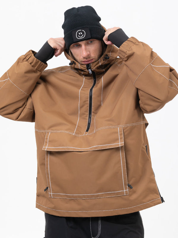 Men's All Season Mountain Vibe Streetstorm Pullover Snowboard Jacket