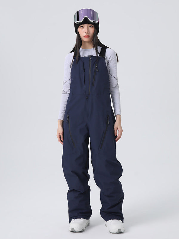 Women's Searipe Durable Mountain Rider All-Terrain Overall Snowboard Pants