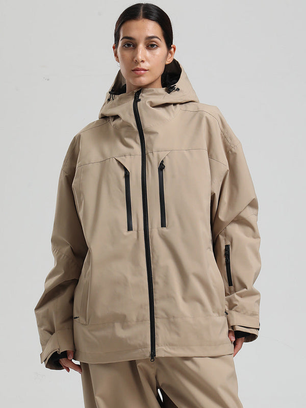 Gsou Snow Durable Mountain Pro Damen-Skijacke mit Isolierung und Windschutz