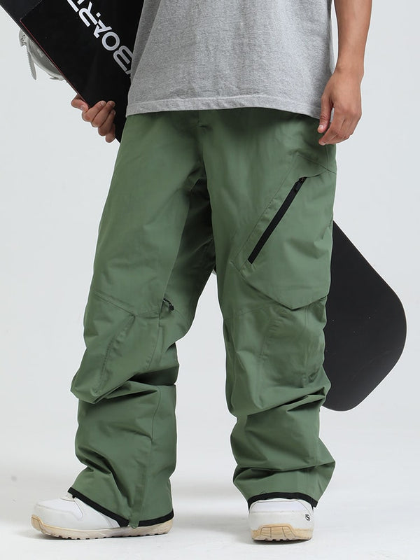 Gsou Snow All-Terrain Peak Performance Freestyle Cargo-Schneehose für Herren