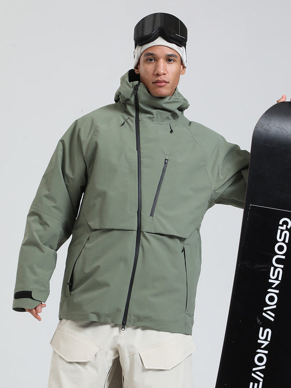 Gsou Snow HyperDrive All-Season Mountain Cargo Snow Jacket für Herren