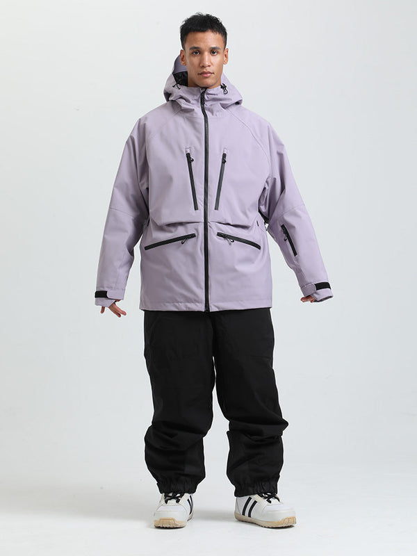 Gsou Herren-Schneeanzug, robust, Bergprofi, Allzweck, Cargo-Schneeanzug