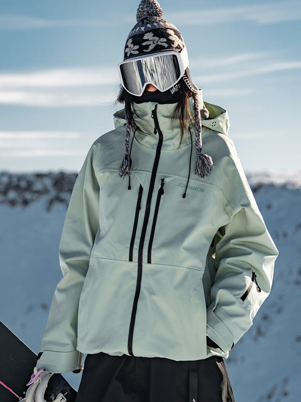 John Snow City Trek Damen-Snowjacke mit Isolierung für Freestyle-Skifahren