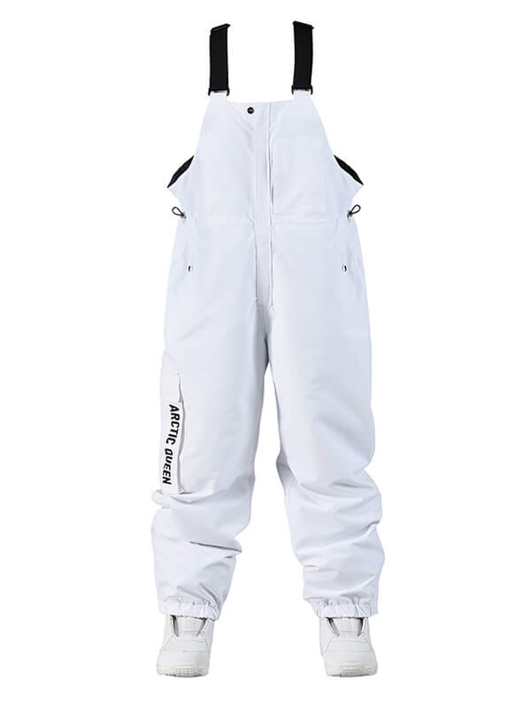 Damen-Winter-Snowboardhose mit Trägern