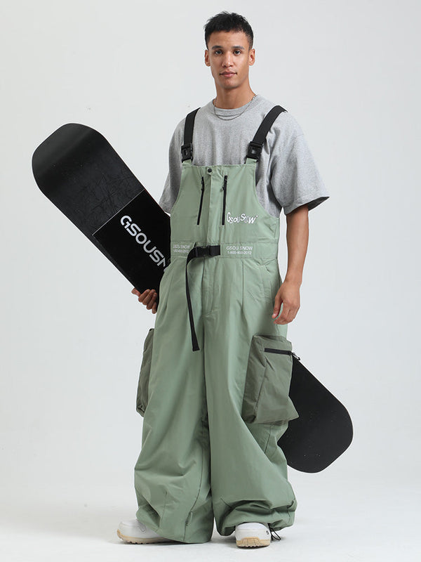 Gsou Snow Alpine Freestyle Extra-Baggy Skihose für Herren