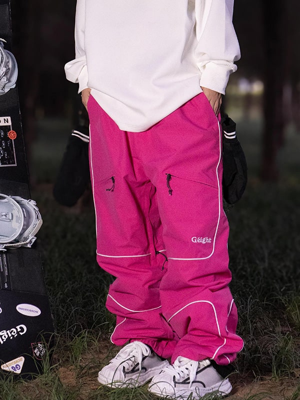 Geight Flyflow Light Reflective Mountain Pro Baggy Schneehose für Damen
