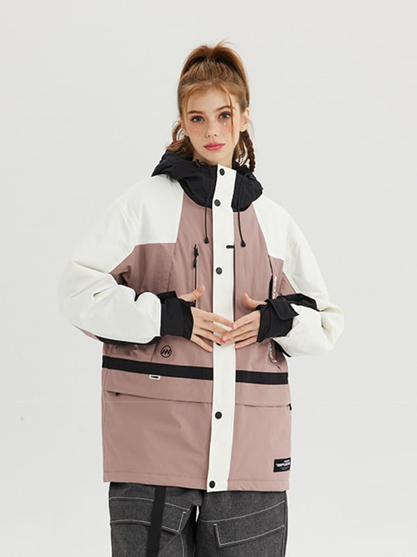 Nandn Snow Vanquisher Winter Fashion Ski-Snowboardjacke für Damen