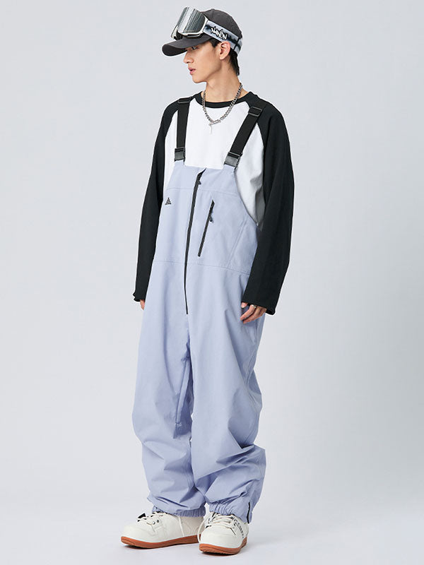 Damen Nandn Winter Star Baggy Mountain Snowboard-Ski-Latzhose