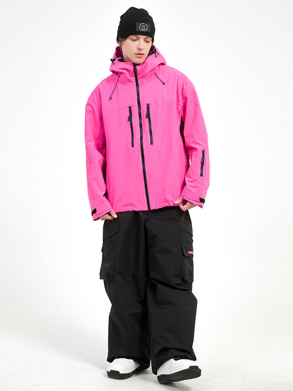 Robuster Mountain Pro Allwetter-Thermo-Schneeanzug für Herren, 3-lagig
