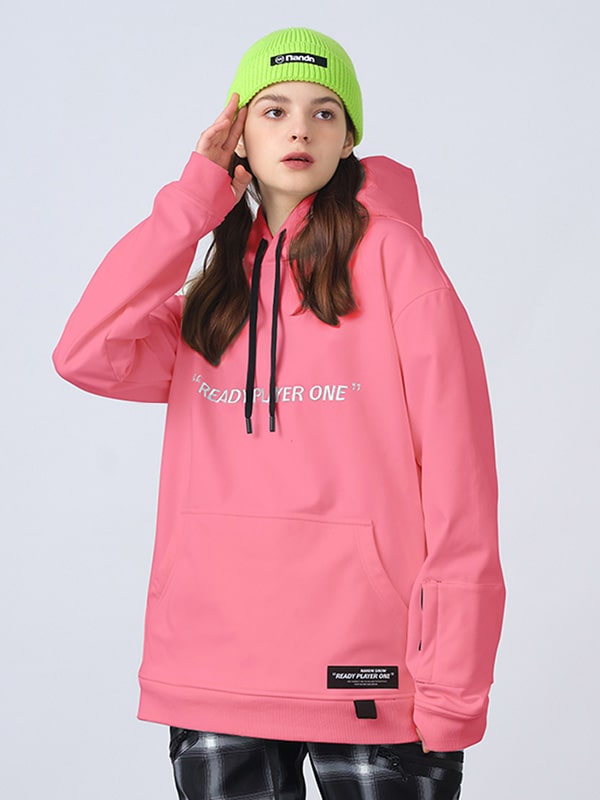 Nandn Mountain Player Freestyle Snowboard Hoodie für Herren