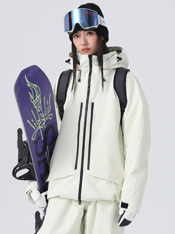 Women's Searipe Unisex Ridge Master Mountain Freerider Baggy Snow Jacket
