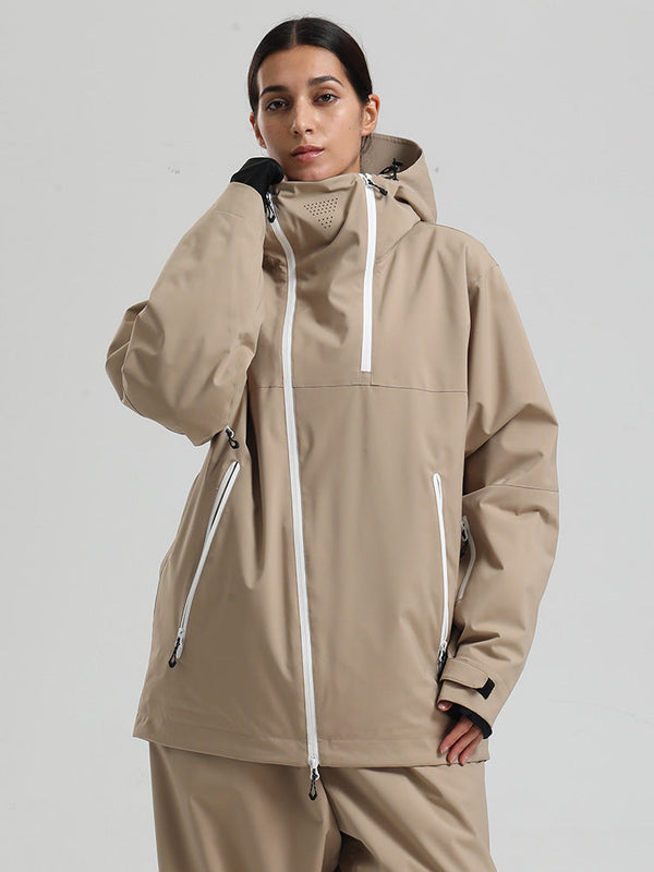 Gsou Snow HyperDrive All-Season Color Block Mountain Cargo Snow Jacket für Damen