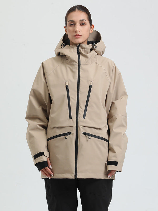 Gsou Damen-Snow Durable Mountain Pro All Function Cargo-Schneejacke